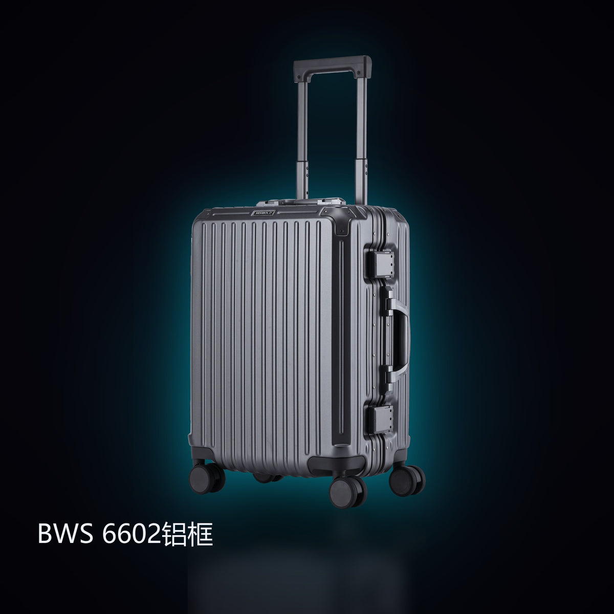 BWS 6602 Aluminum-Frame Trolley Case