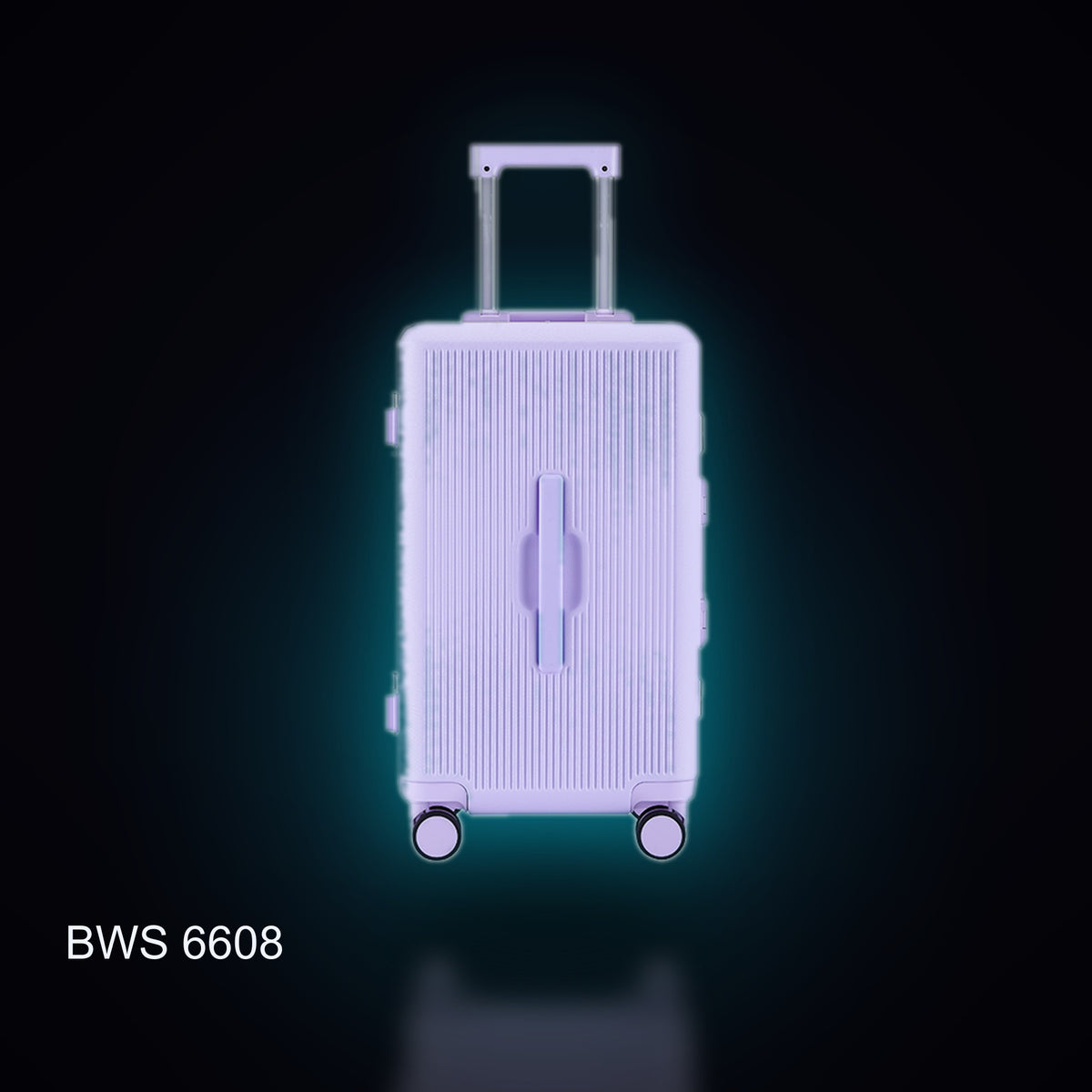 BWS 6608 Aluminum-Frame Trolley Case