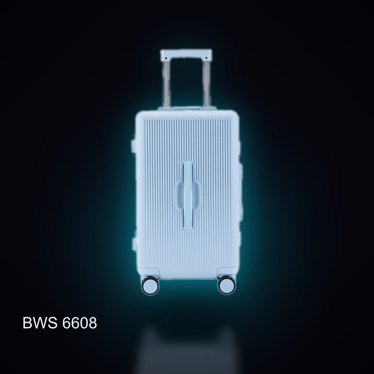 BWS 6608 Aluminum-Frame Trolley Case