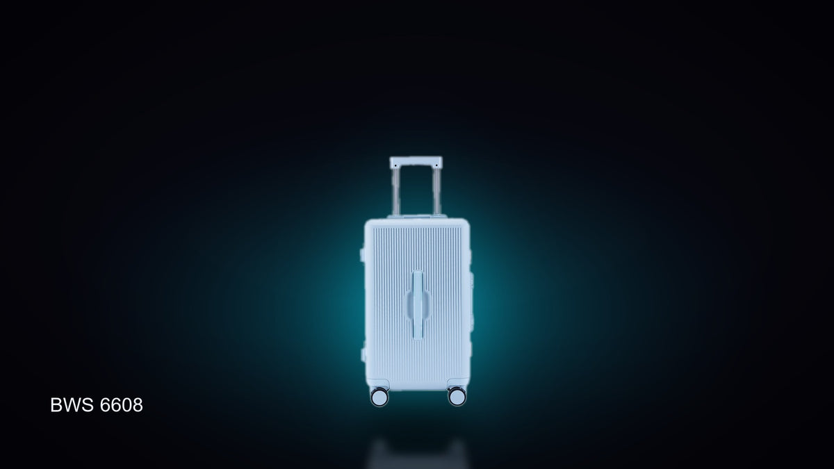 BWS 6608 Aluminum-Frame Trolley Case