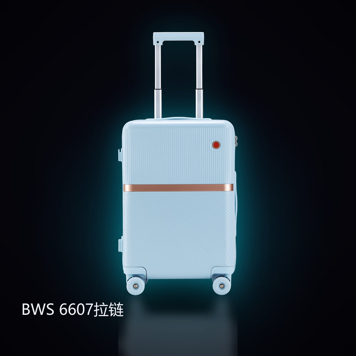 BWS 6607 Zipper Trolley Case