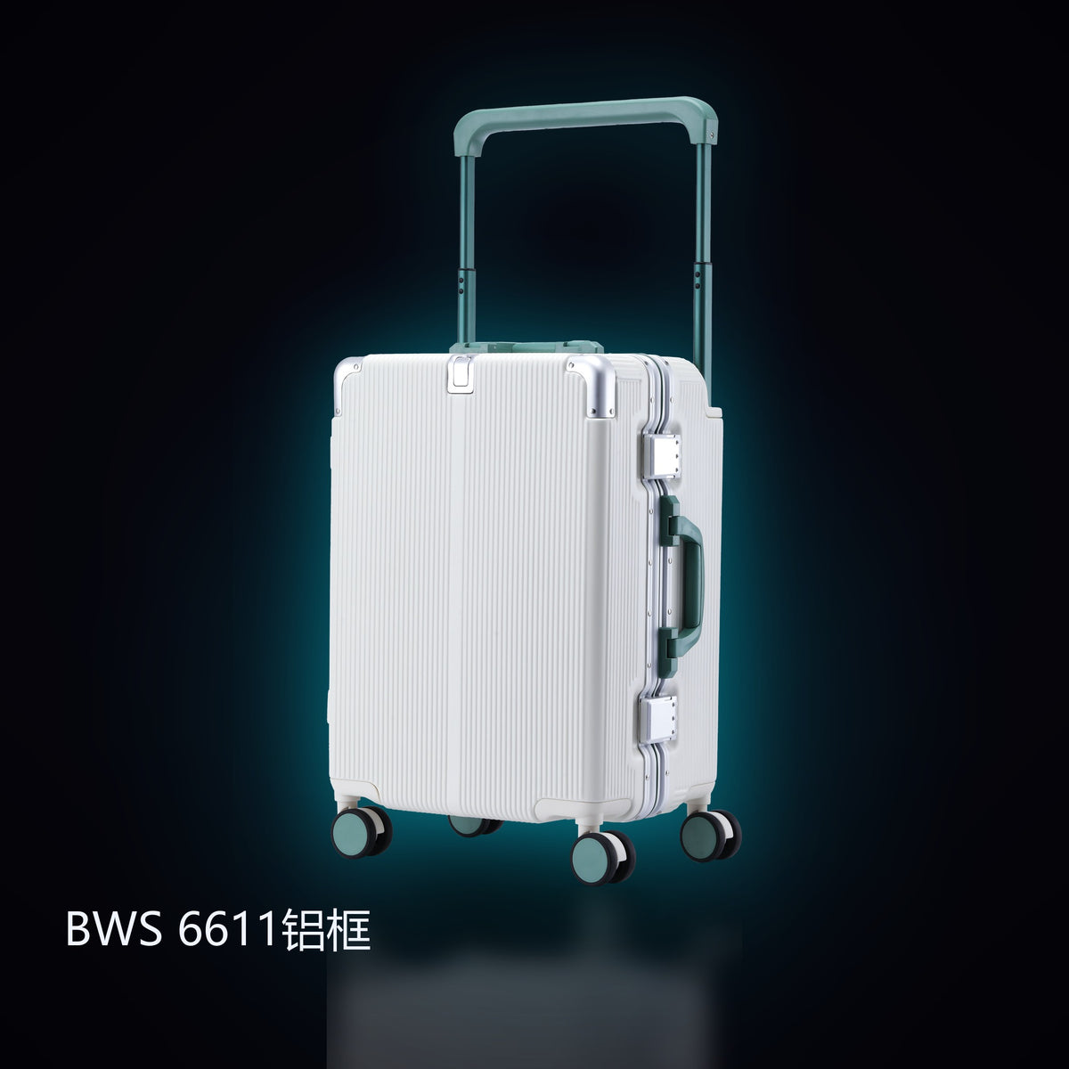 BWS 6611 Aluminum-Frame Trolley Case