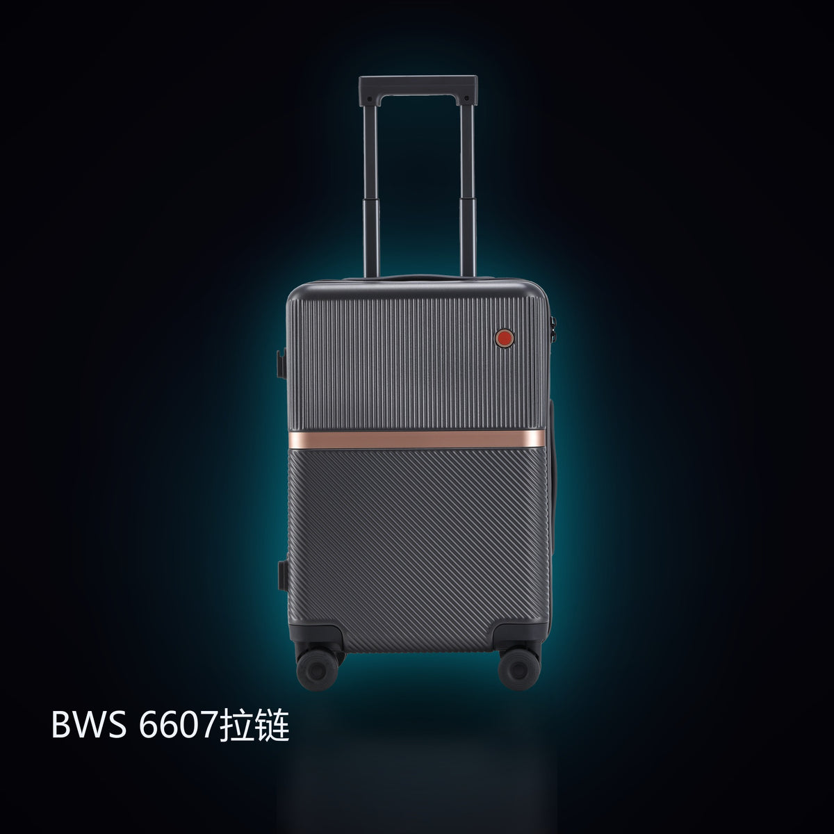 BWS 6607 Zipper Trolley Case
