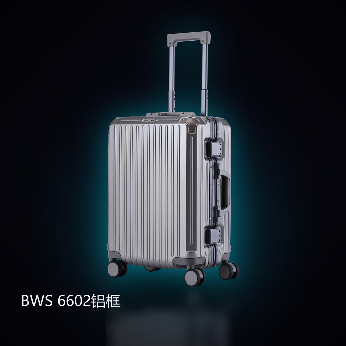 BWS 6602 Aluminum-Frame Trolley Case