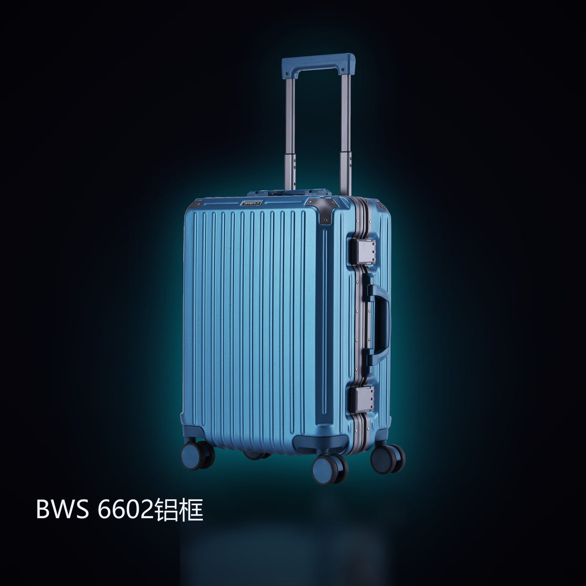 BWS 6602 Aluminum-Frame Trolley Case