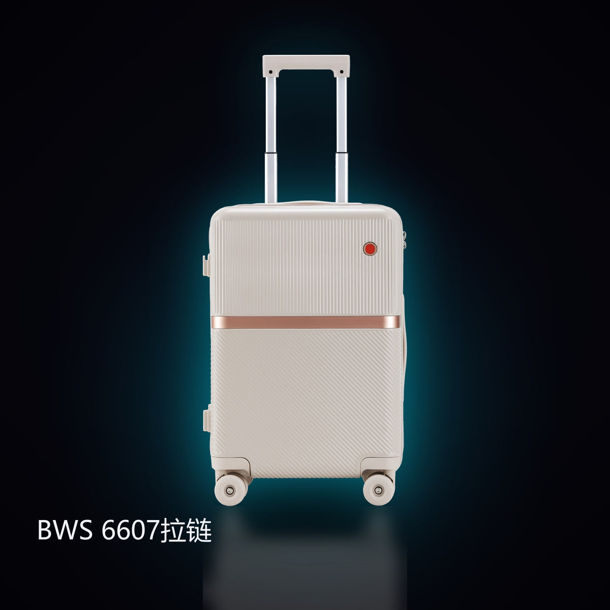 BWS 6607 Zipper Trolley Case