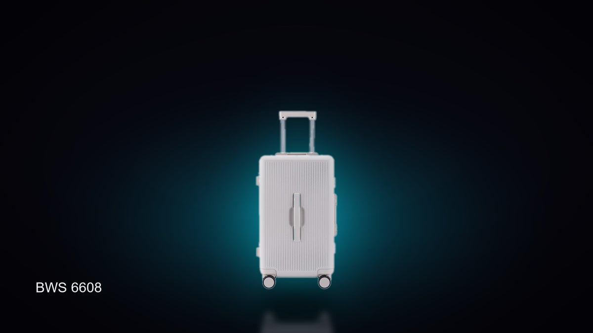 BWS 6608 Aluminum-Frame Trolley Case