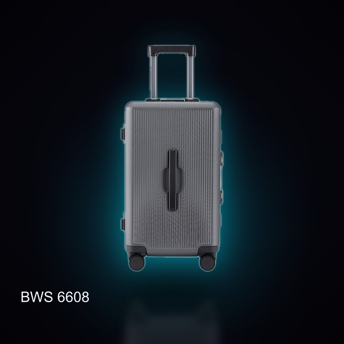 BWS 6608 Aluminum-Frame Trolley Case