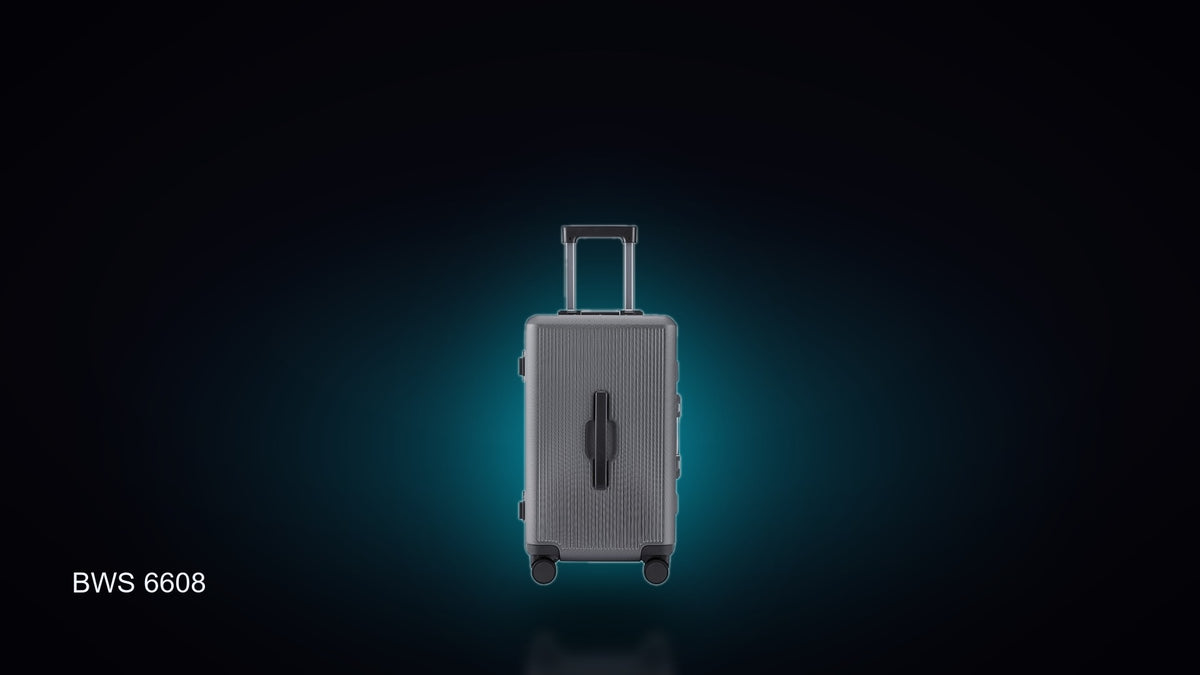 BWS 6608 Aluminum-Frame Trolley Case