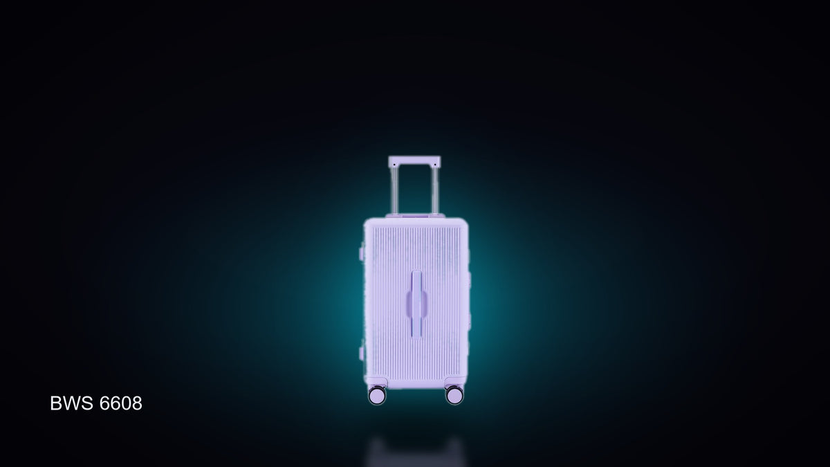 BWS 6608 Aluminum-Frame Trolley Case