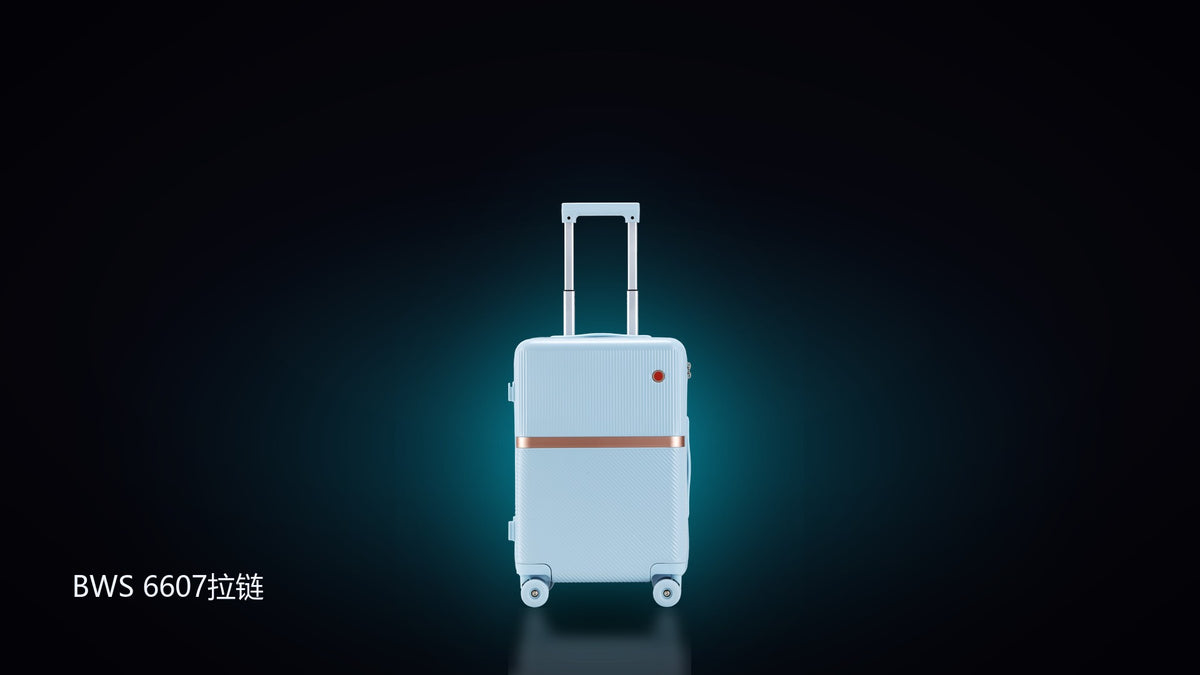 BWS 6607 Zipper Trolley Case