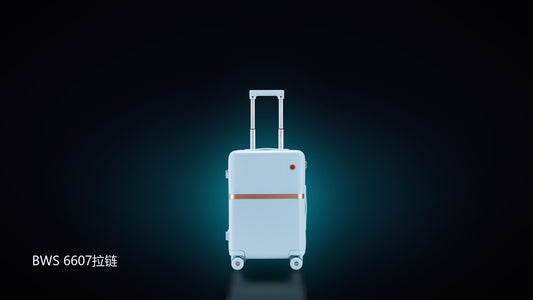 BWS 6607 Zipper Trolley Case