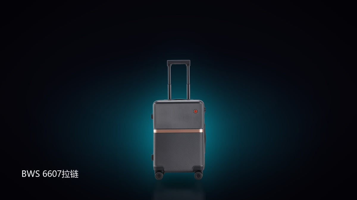 BWS 6607 Zipper Trolley Case