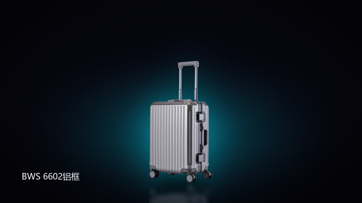 BWS 6602 Aluminum-Frame Trolley Case