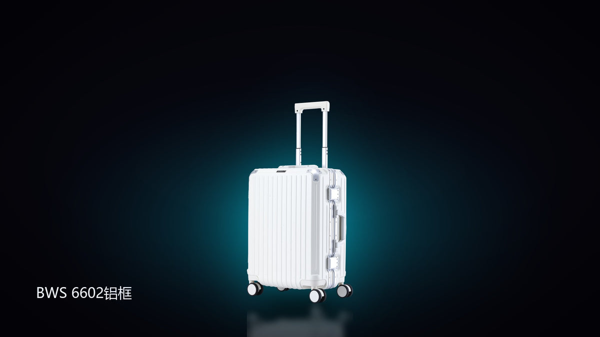 BWS 6602 Aluminum-Frame Trolley Case