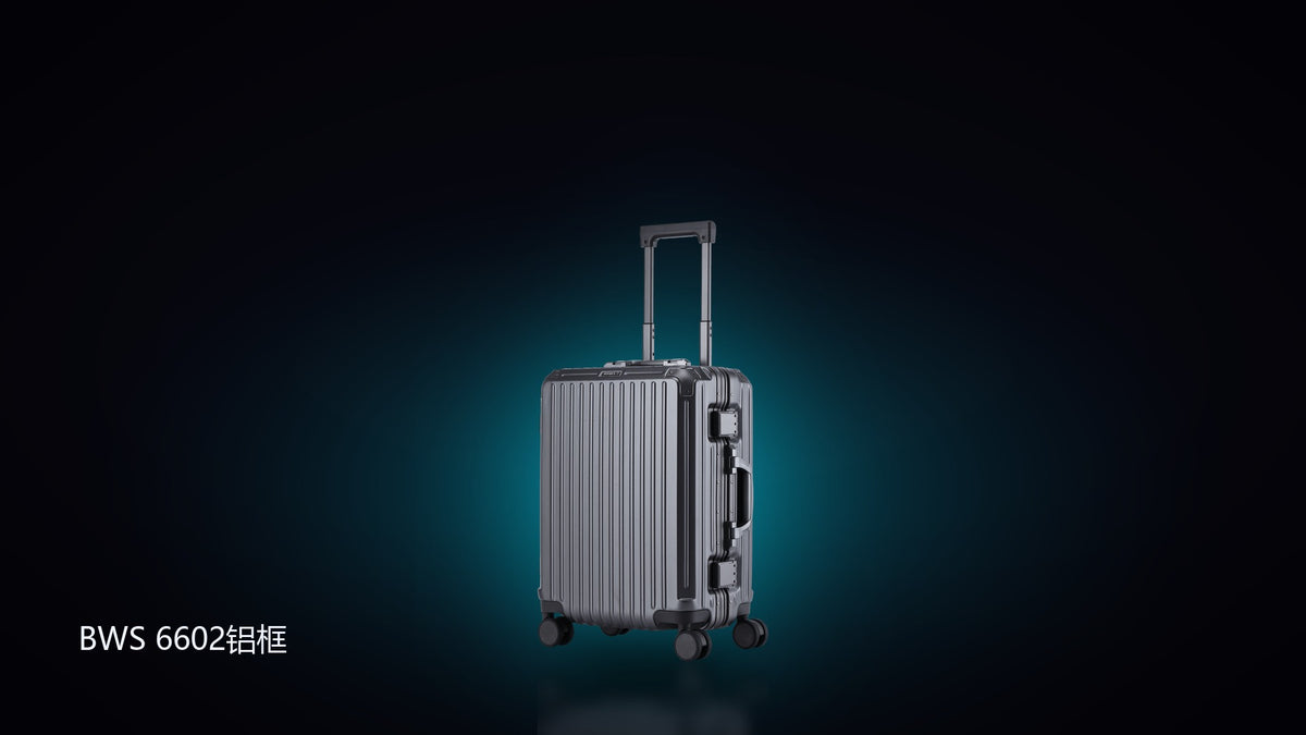 BWS 6602 Aluminum-Frame Trolley Case